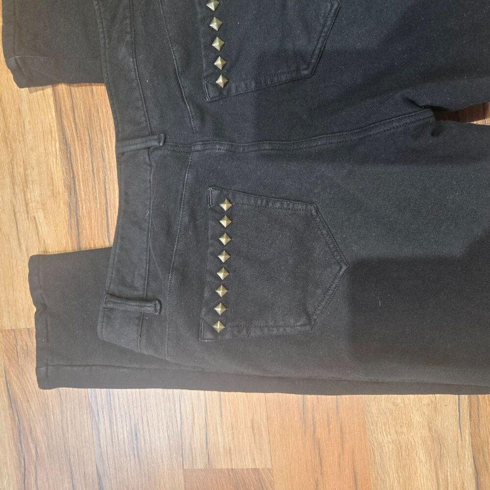 Nine West Vintage Collection VAC Straight Leg Stretch Pants Womens 10 Black - Picture 9 of 9